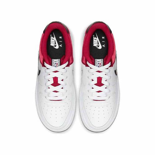Giày Sneaker Nike Air Force 1 LV8 1 GS AF1 NBA Red Màu Trắng Đỏ-2
