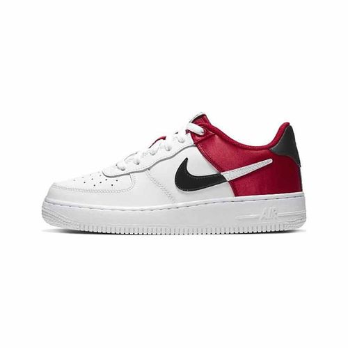 Giày Sneaker Nike Air Force 1 LV8 1 GS AF1 NBA Red Màu Trắng Đỏ-6