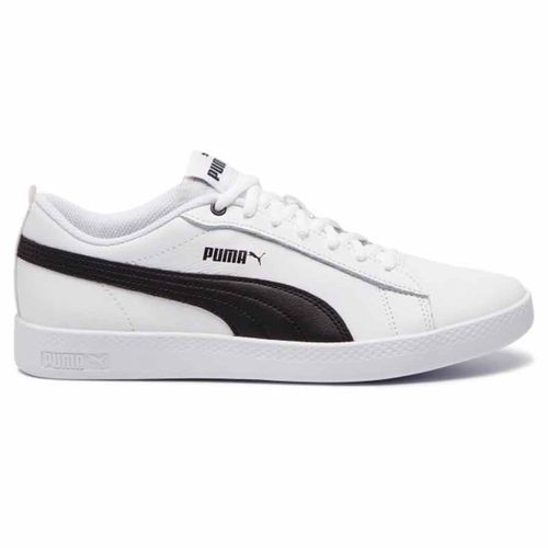 Giày Sneaker Puma Smash V2 Leather 365208-01/365215-01 Màu Trắng Size 41-3