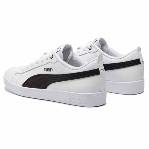 Giày Sneaker Puma Smash V2 Leather 365208-01/365215-01 Màu Trắng Size 41-4