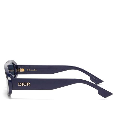 Kính Mát Dior Eyewear CD Oval Sunglasses Màu Xanh Navy-2