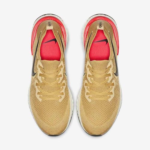 Giày Thể Thao Nike Epic React Flyknit 2 Màu Vàng Gold-2