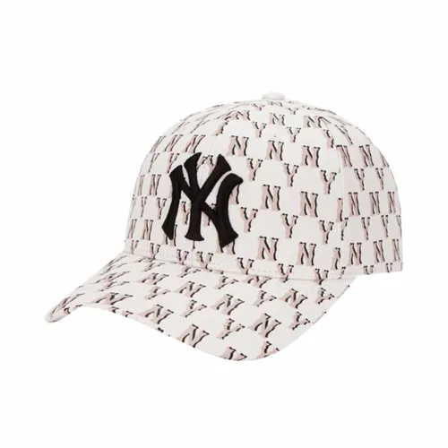 Mũ MLB High Monogram Adjustable Cap New York Yankees 32CPFDO11-50B Màu Trắng