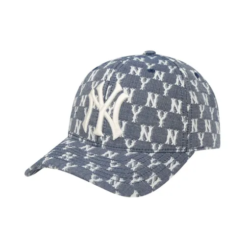 Mũ MLB Monogram Deep Denim Ball Cap New Yankees 32CPDN011-50U Màu Xám Xanh