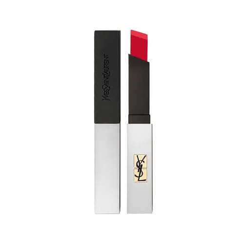 Son Yves Saint Laurent YSL Rouge Pur Couture The Slim Sheer Matte 105 Red Uncovered Màu Đỏ Dâu - Son Môi - Vua Hàng Hiệu