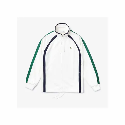 Áo Khoác Lacoste Men’s Heritage Stripe Track Jacket Màu Trắng Size S - Thời trang - Vua Hàng Hiệu