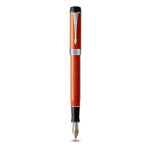 Bút Máy Parker Duofold Classic Big Red Vintage Fountain Pen Màu Đỏ Cam-3