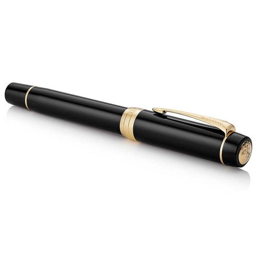 Bút Máy Parker Duofold Classic Black GT Fountain Pen Màu Đen-2