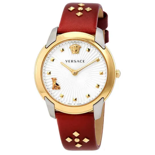 Đồng Hồ Nữ Versace Audrey - VELR00219 Mặt Tròn Dây Màu Đỏ - Đồng hồ - Vua Hàng Hiệu