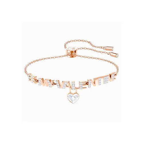 Vòng Đeo Tay Swarovski Melt Your Heart Bracelet, White, Rose-Gold Tone Plated - Trang sức - Vua Hàng Hiệu