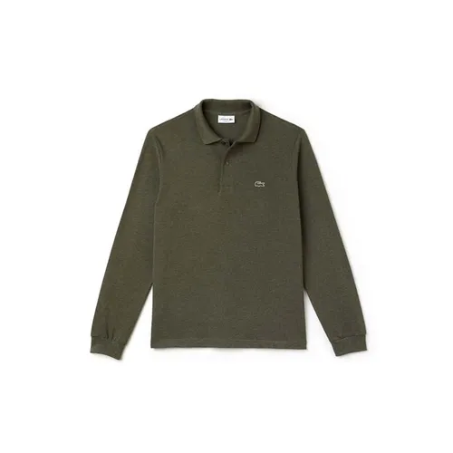 Lacoste Xanh rêu Áo Polo - Áo Polo Lacoste Men's Lacoste Slim Fit Petit Piqué Polo Shirt Màu Xanh Rêu Size XS - Vua Hàng Hiệu