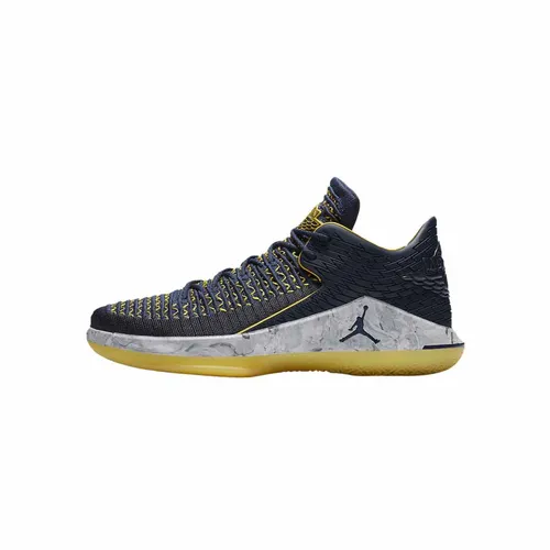 Giày Thể Thao Nike Air Jordan 32 Low Michigan Màu Xanh Navy Size 42 - Giày - Vua Hàng Hiệu