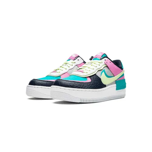 Giày Thể Thao Nike Air Force 1 Shadow Barely Volt Oracle Aqua Nhiều Màu