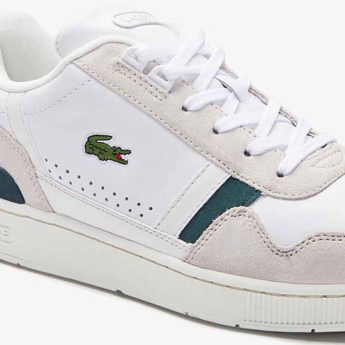 Giày Thể Thao Lacoste T-Clip 120 Màu Trắng Sữa Size 39.5-5