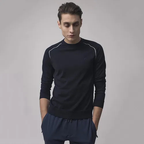 Áo Len Nam Giovanni MA021-NV Màu Xanh Navy Size 46