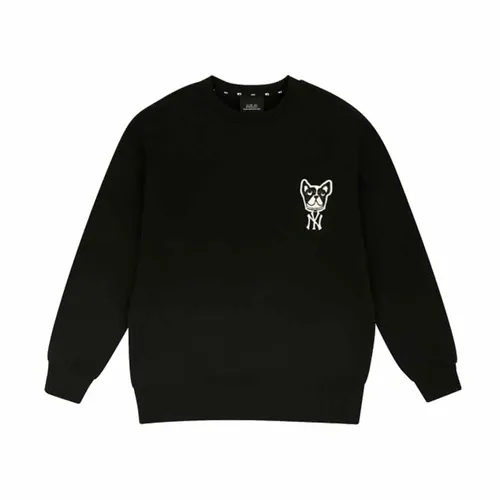 Áo Nỉ Sweater MLB Barkwafen Man-To-Man New York Yankees 31MTC1011-50L Màu Đen Size S