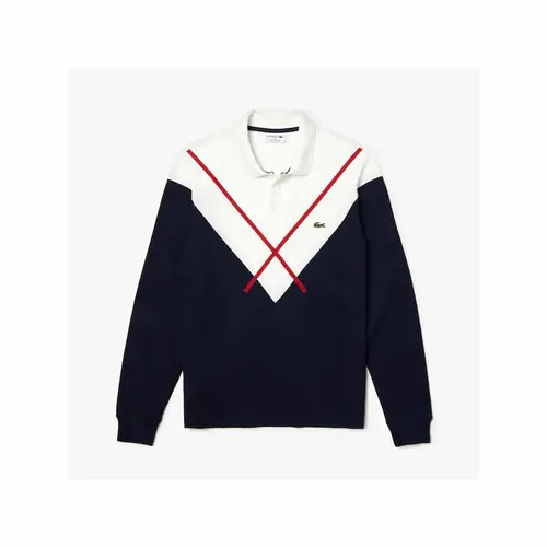 Áo Polo Lacoste De Hombre Lacoste Made In France Regular Fit Màu Đen Size XS