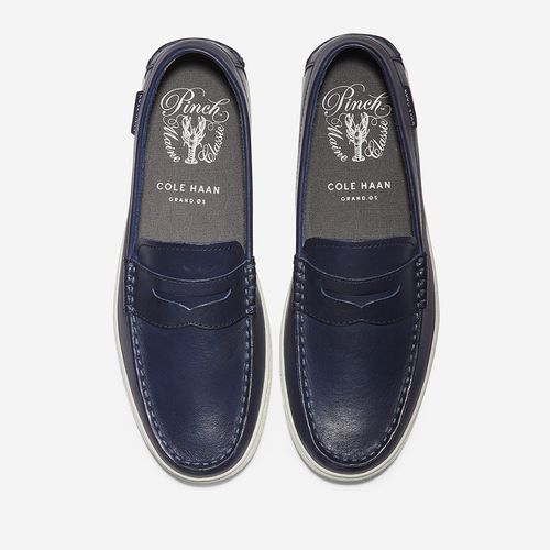 Giày Lười Cole Haan Pinch Weekender Màu Xanh Blue Size 41.5-6