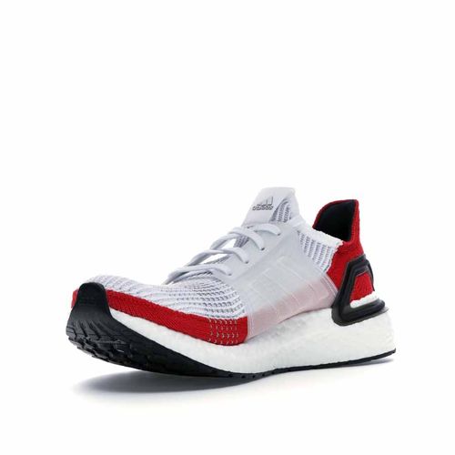Giày Thể Thao Adidas Ultra Boost 19 White Scarlet EF1341 Màu Trắng Đỏ