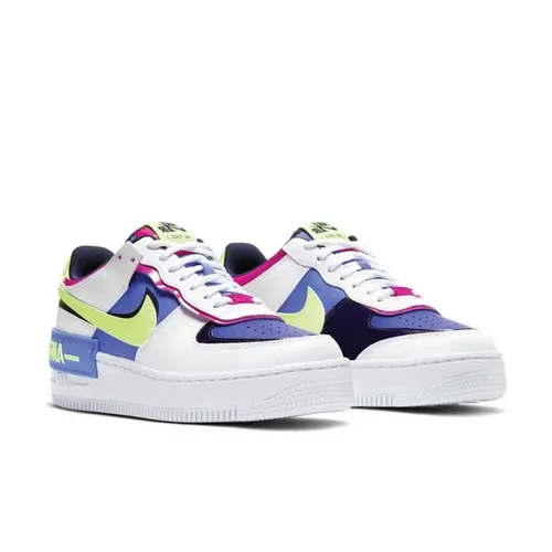 Giày Thể Thao Nike Air Force 1 Shadow White Sapphire Barely Volt - Giày - Vua Hàng Hiệu