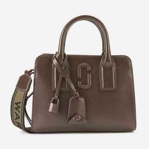 Túi Đeo Chéo Marc Jacobs Little Big Shot Bag Brown Leather Màu Nâu - Túi xách - Vua Hàng Hiệu