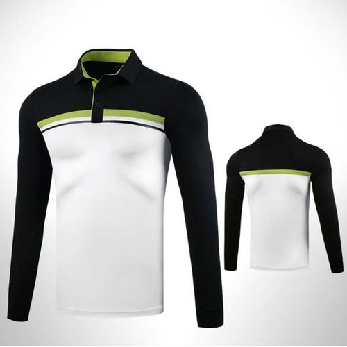 Áo Golf Dài Tay Nam PGM Men Golf Shirt - YF211 Màu Trắng-2