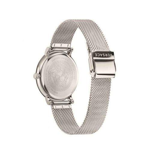 Đồng Hồ Nam Versace V-Circle Stainless Steel Bracelet VBQ060017 42mm Màu Bạc-1