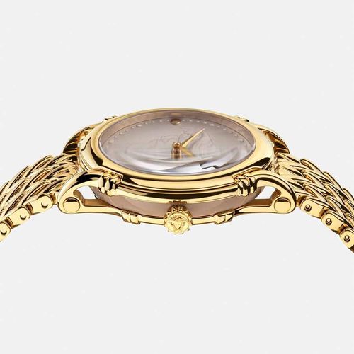 Đồng Hồ Nữ Versace Safety Pin Watch 34mm VEPN00520 Màu Vàng-1