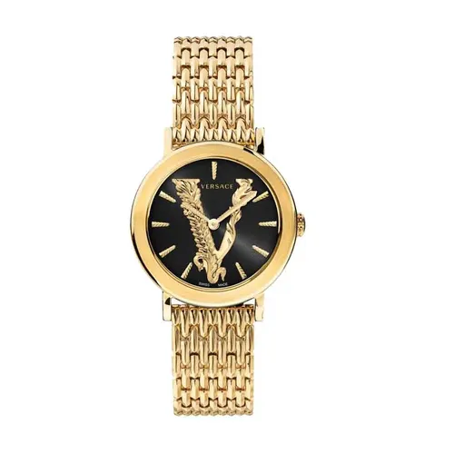 Đồng Hồ Nữ Versace Virtus Watch VEHC00619 36mm Màu Vàng Gold