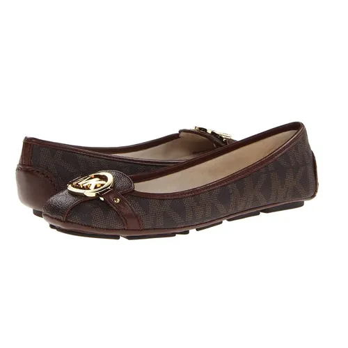 Giày Bệt Michael Kors MK Fulton Moc Brown Màu Nâu