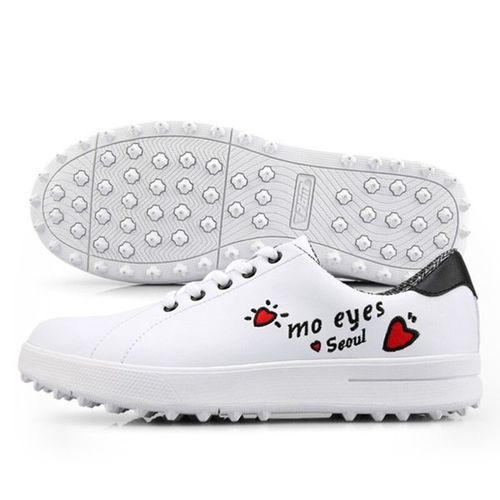 Giày Golf Nữ PGM XZ111 Women Fashion Microfiber Golf Shoes Màu Trắng Size 38-3