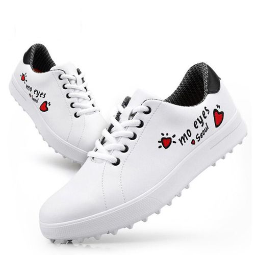 Giày Golf Nữ PGM XZ111 Women Fashion Microfiber Golf Shoes Màu Trắng Size 38-4