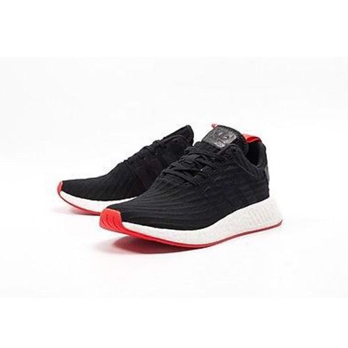 Giày Thể Thao Adidas NMD R2 Black Red Màu Đen Size 36-1