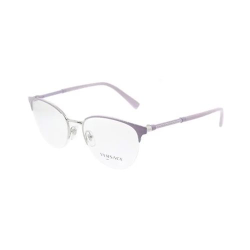 Kính Mắt Cận Versace VE 1247 1000 52mm Women's Round Eyeglasses