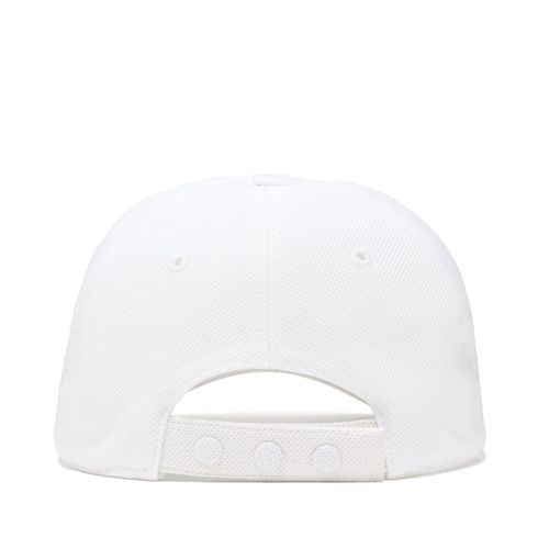 Mũ Burberry Monogram Pique Baseball Cap In White Màu Trắng-3