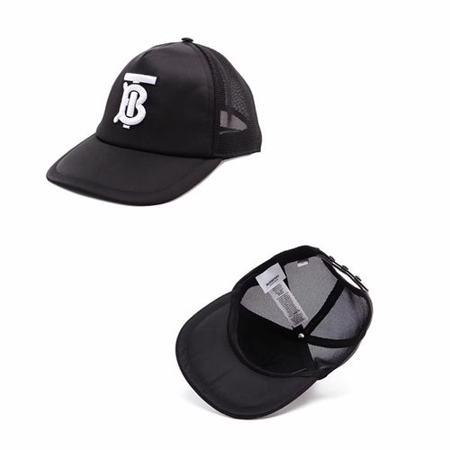 Mũ Burberry Trucker Baseball Cap Màu Đen-2