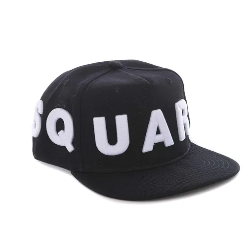 Mũ Dsquared2 D2 Snapback Cap Baseball Cap Màu Đen