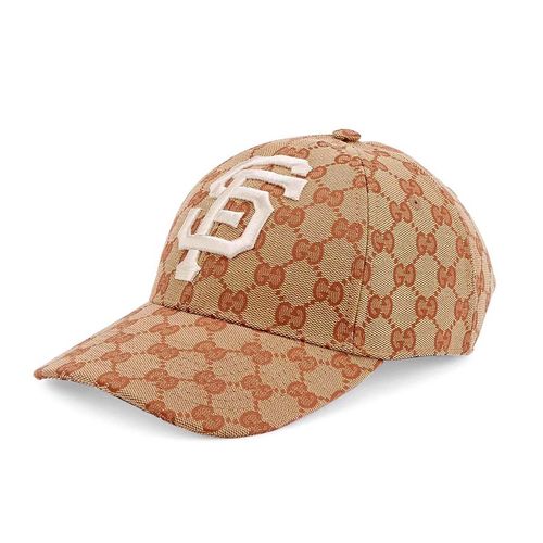 Mũ Gucci Giants GG Supreme Baseball Hat Màu Nâu
