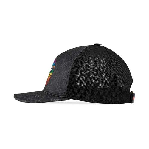 Mũ Gucci Supreme Baseball Hat With Eagle Màu Đen-1