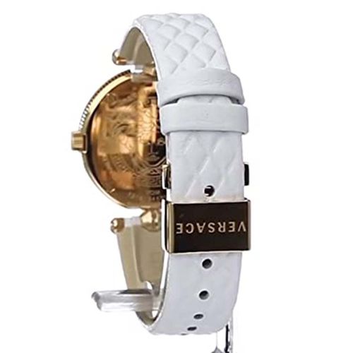Đồng Hồ Versace Mini Vanitas Micro Analog Display Swiss Quartz White Watch VQM020015 30mm-2
