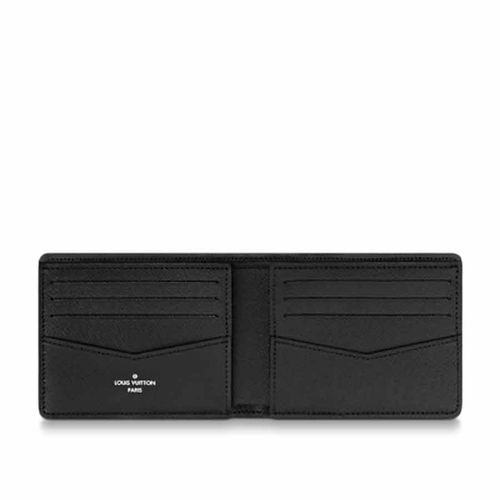 Ví Nam Louis Vuitton LV Slender Wallet M30711 Màu Đen Xám-3