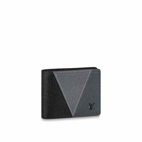 Ví Nam Louis Vuitton LV Slender Wallet M30711 Màu Đen Xám