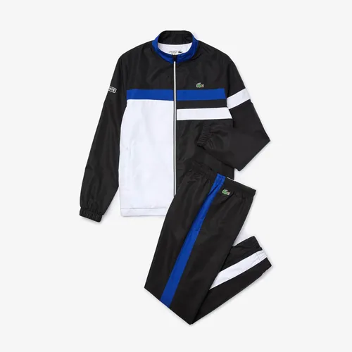 Bộ Quần Áo Gió Lacoste Sport Erkek Blok Desenli Fermuarlı Size XS