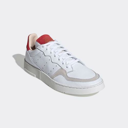 Giày Adidas Supercourt White Scarlet EF9181 Màu Trắng-2