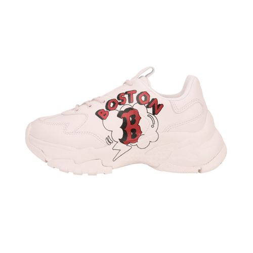 Giày MLB Big Ball Chunky Boston Red Sox 32SHCL111-43P Màu Hồng Nhạt Size 245