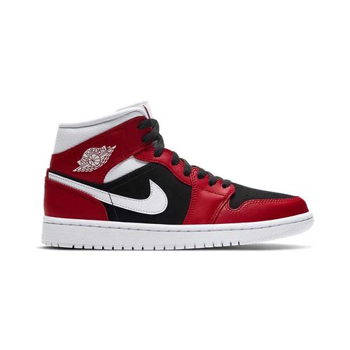 Giày Thể Thao Nike Air Jordan 1 Mid Gym Red Black Màu Đỏ Size 40-1