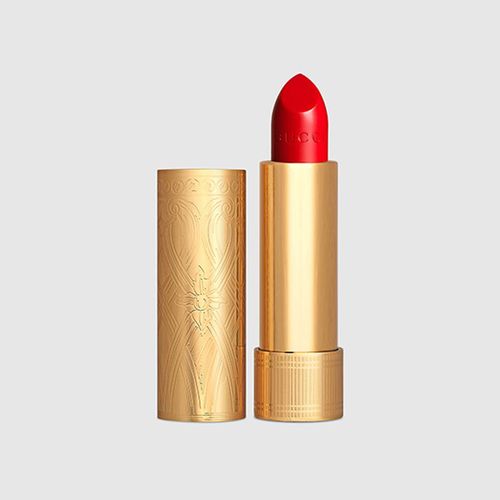 Son Gucci 500 Odalie Red Màu Đỏ Tươi – Satin Lipstick