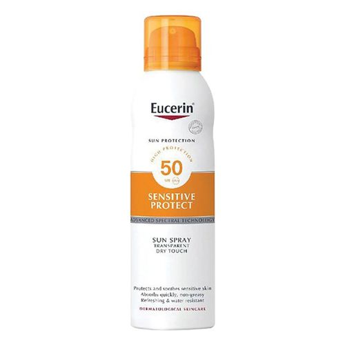 Xịt Chống Nắng Toàn Thân Cho Da Nhạy Cảm Eucerin Sun Spray Dry Touch SPF 50, 200ml