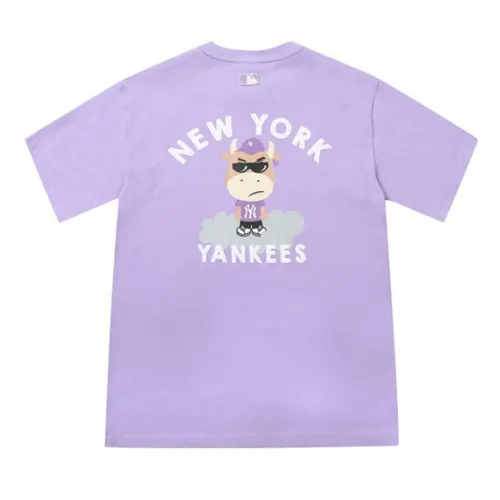 Áo Phông MLB New York Yankees Cash Cow Short Sleeve T-shirt Màu Tím Size M - Thời trang - Vua Hàng Hiệu