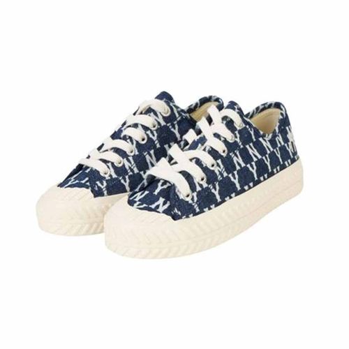 Giày Thể Thao MLB Korea Casual Style Unisex Street Style Low-Top Sneakers 32SHPM011-50N Màu Xanh Navy Size 240